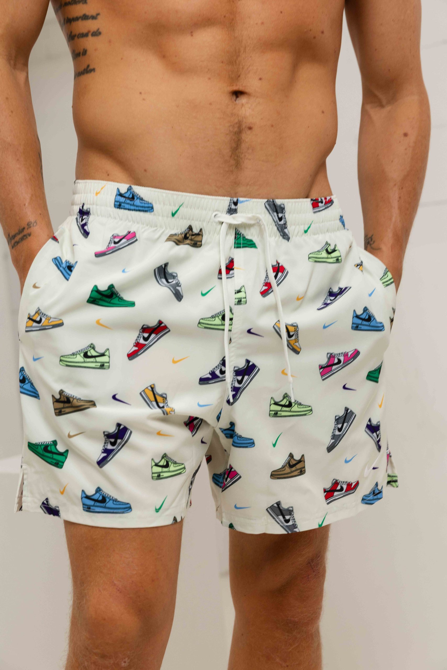 Nike Swim Sneakers Zwembroek Heren Lichtgroen
