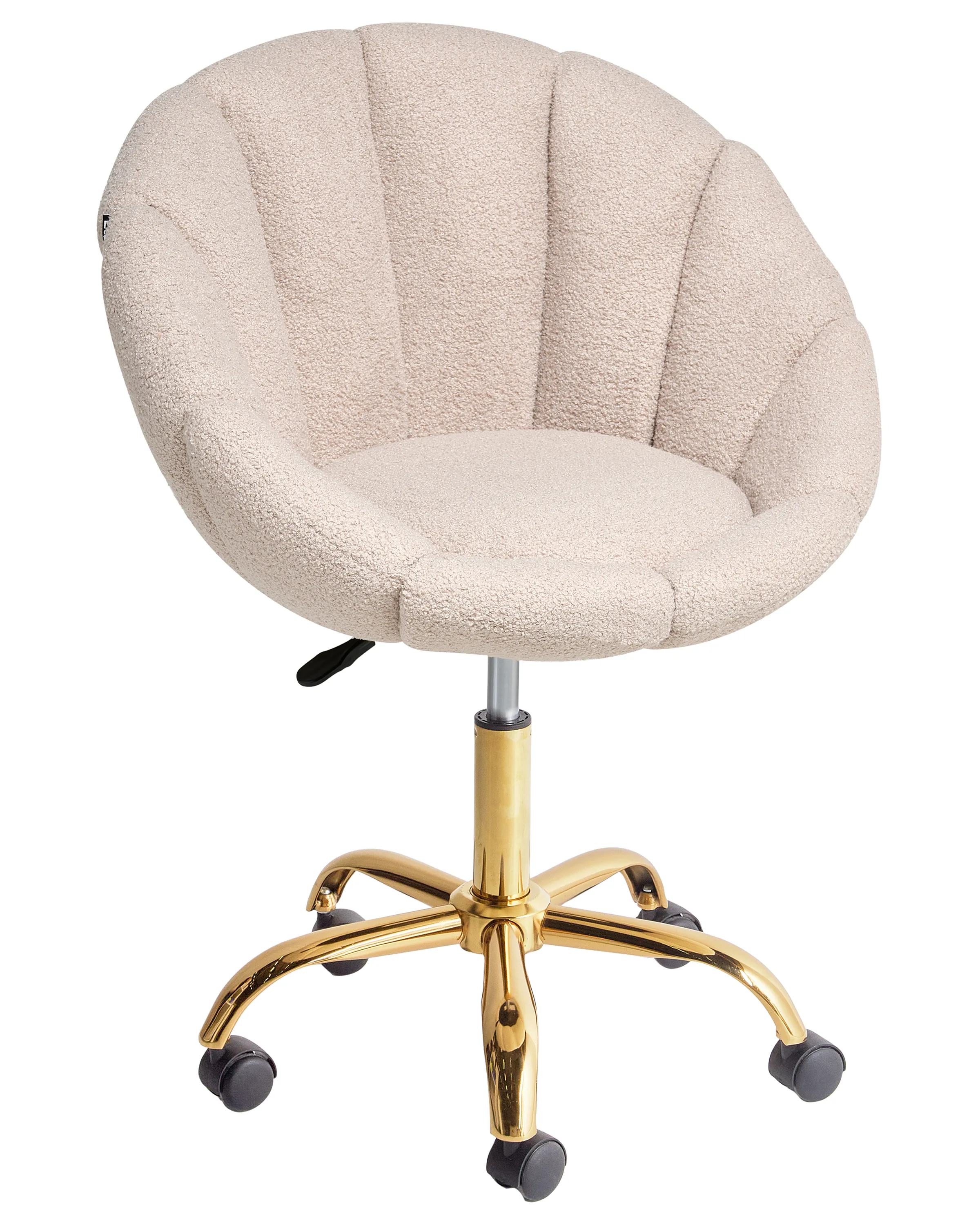 Bureaustoel ANNABELLE Bouclé Beige