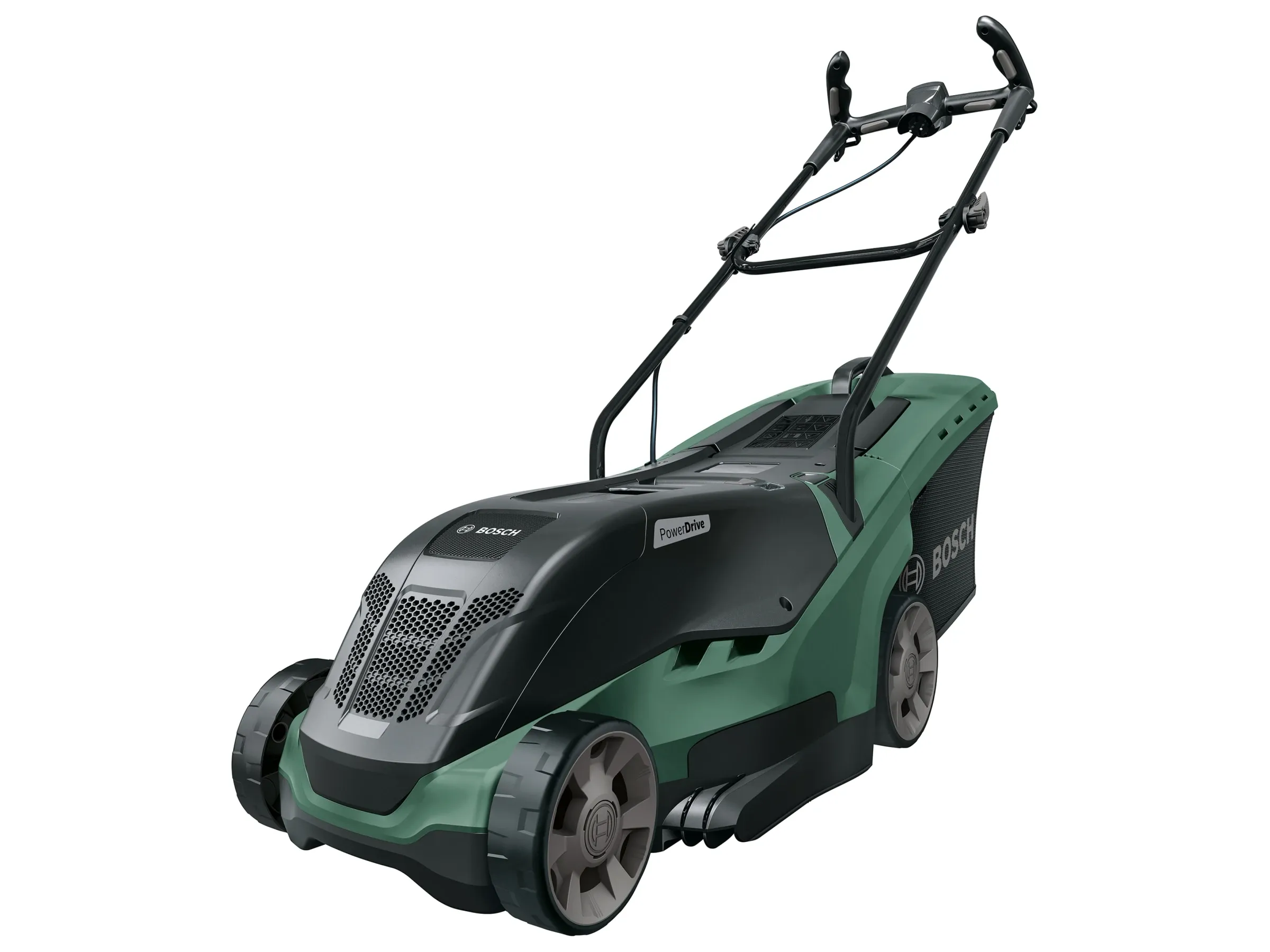 Bosch Elektro-Rasenmäher UniversalRotak 490 m. 40 l Fangkorb & Mulchkit 1.400 W