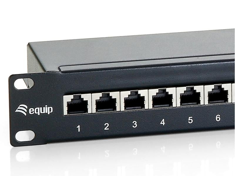 equip Patchpanel 24 Port, LSA, 1HE 19