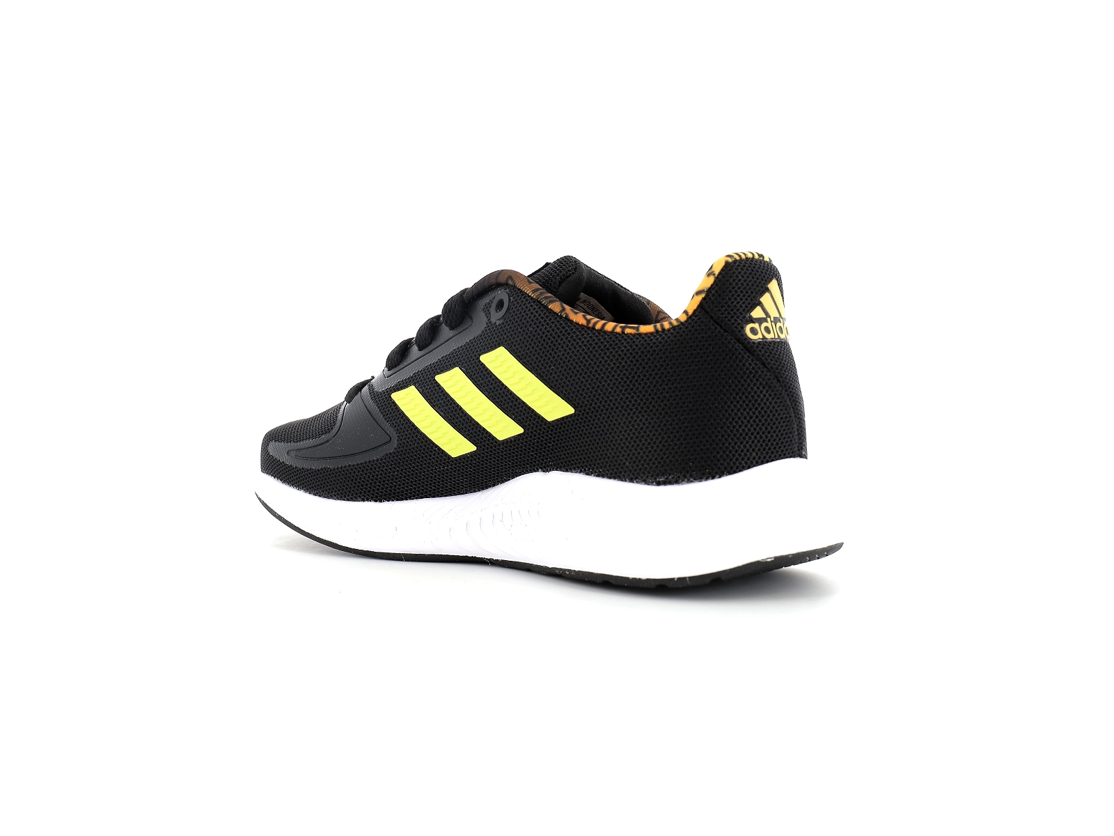 Adidas-GW6121 Synthétique Noir Jaune
