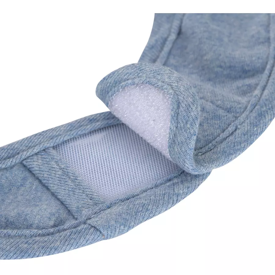 Lässig Lätzchen für Neugeborene 3er Set blau hellgrau beige