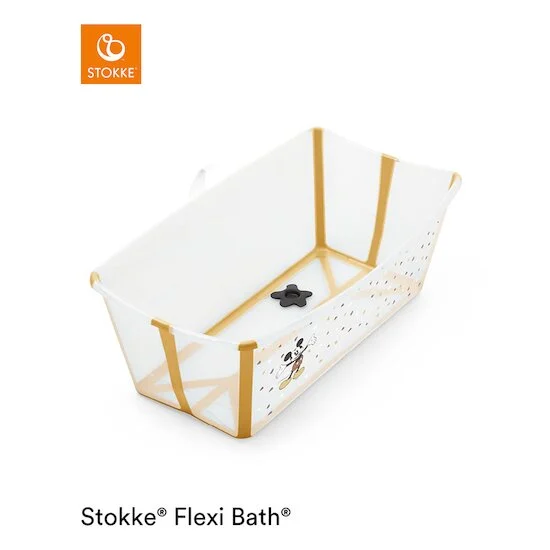 Baignoire Flexi Bath™ bouchon thermique   Mickey Celebration        de               Stokke®