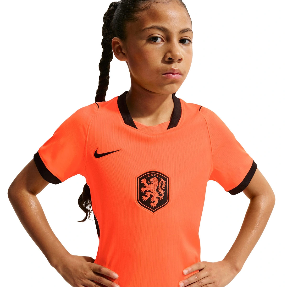 Camisola Nike Países Baixos Primeiro equipamento Mundial 2026 Criança