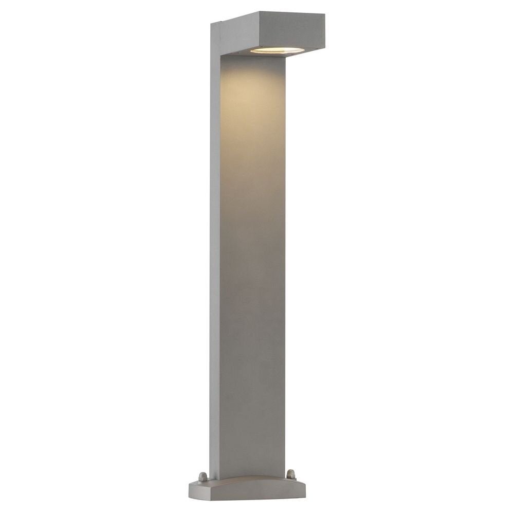 Vierkante padverlichting Quadrasyl, GX53, zilvergrijs