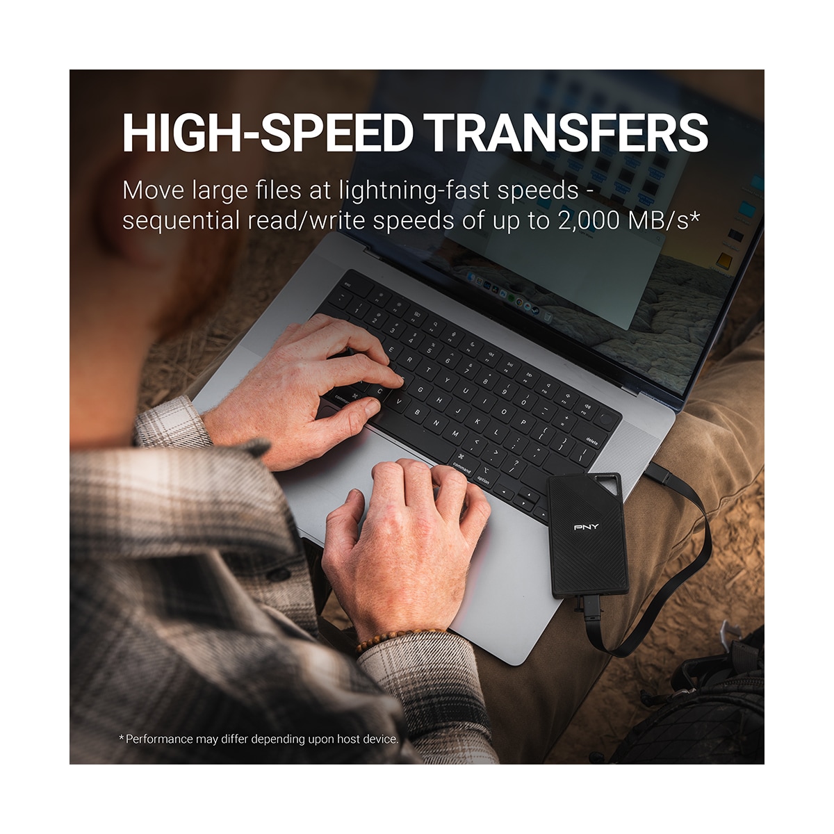 PNY RP60 Extreme Performance bærbar SSD 1 TB