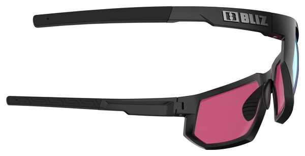 Lunettes Bliz Arrow Noir/Verres Nano Optics Nordic Light Violet