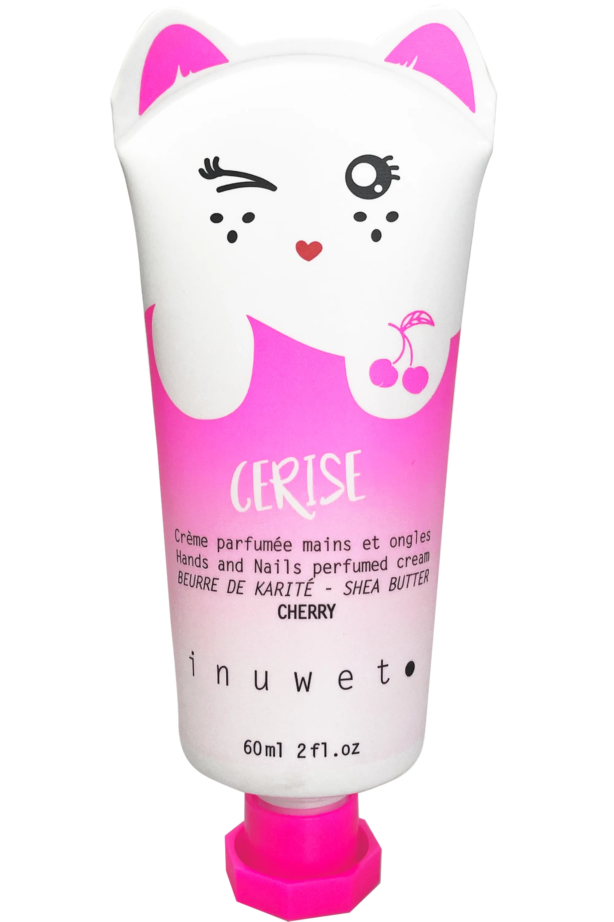 Inuwet (In Unicorn We Trust) Crème mains parfum Cerise-60 ml