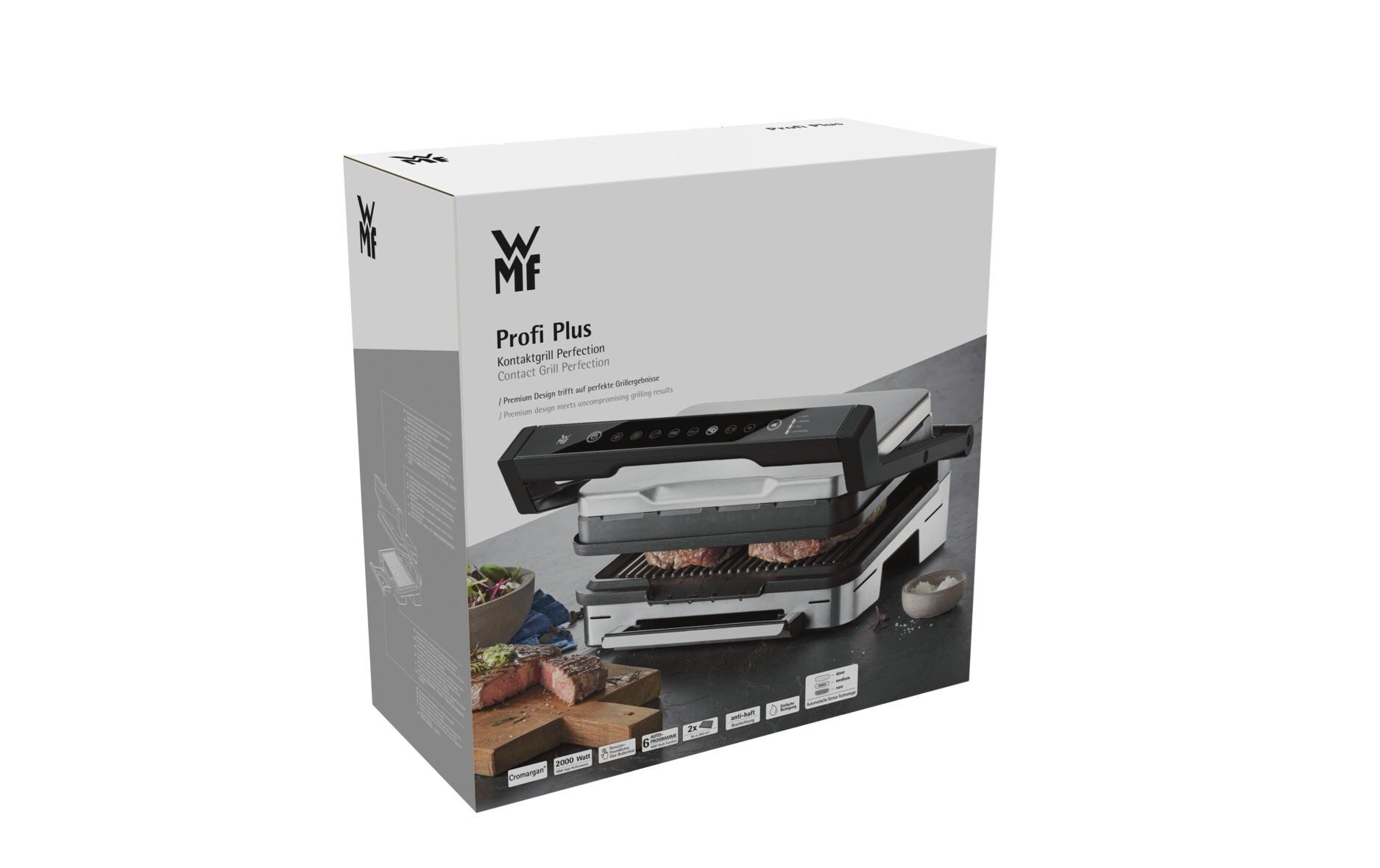 Kontaktgrill Profi Plus Perfection 2180 W<br>Kontaktgrill mit 600 cm² Grillfläche