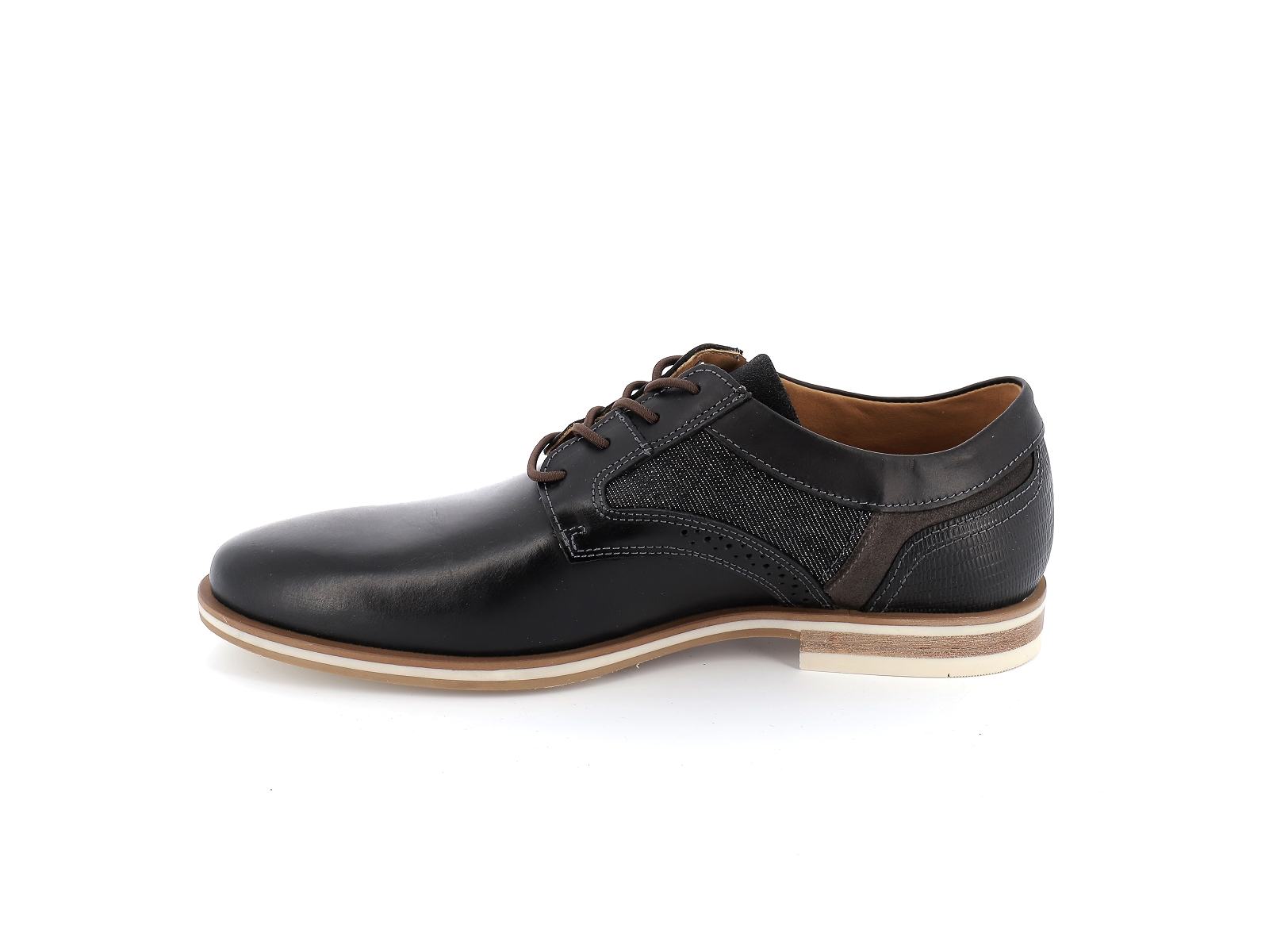 Bull boxer-434K20437A Cuir Noir