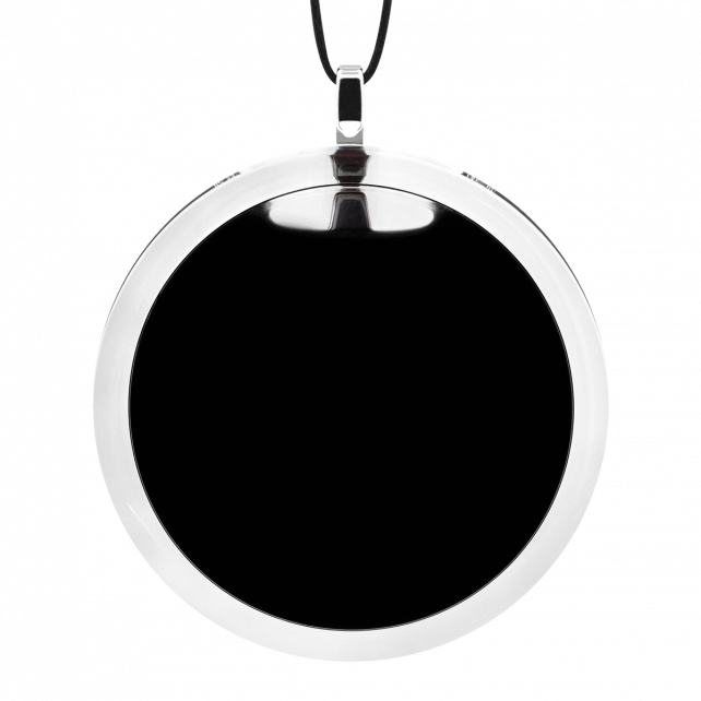 Pendentif en verre soufflé - Cachou Giga Milk