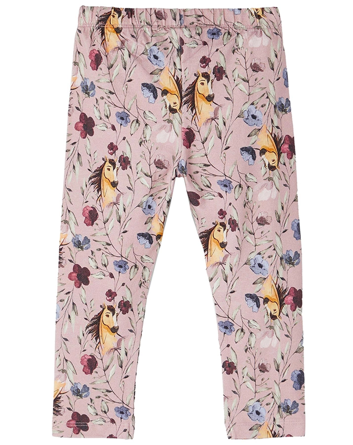 Leggings NMFSPIRIT JAJA in violet ice