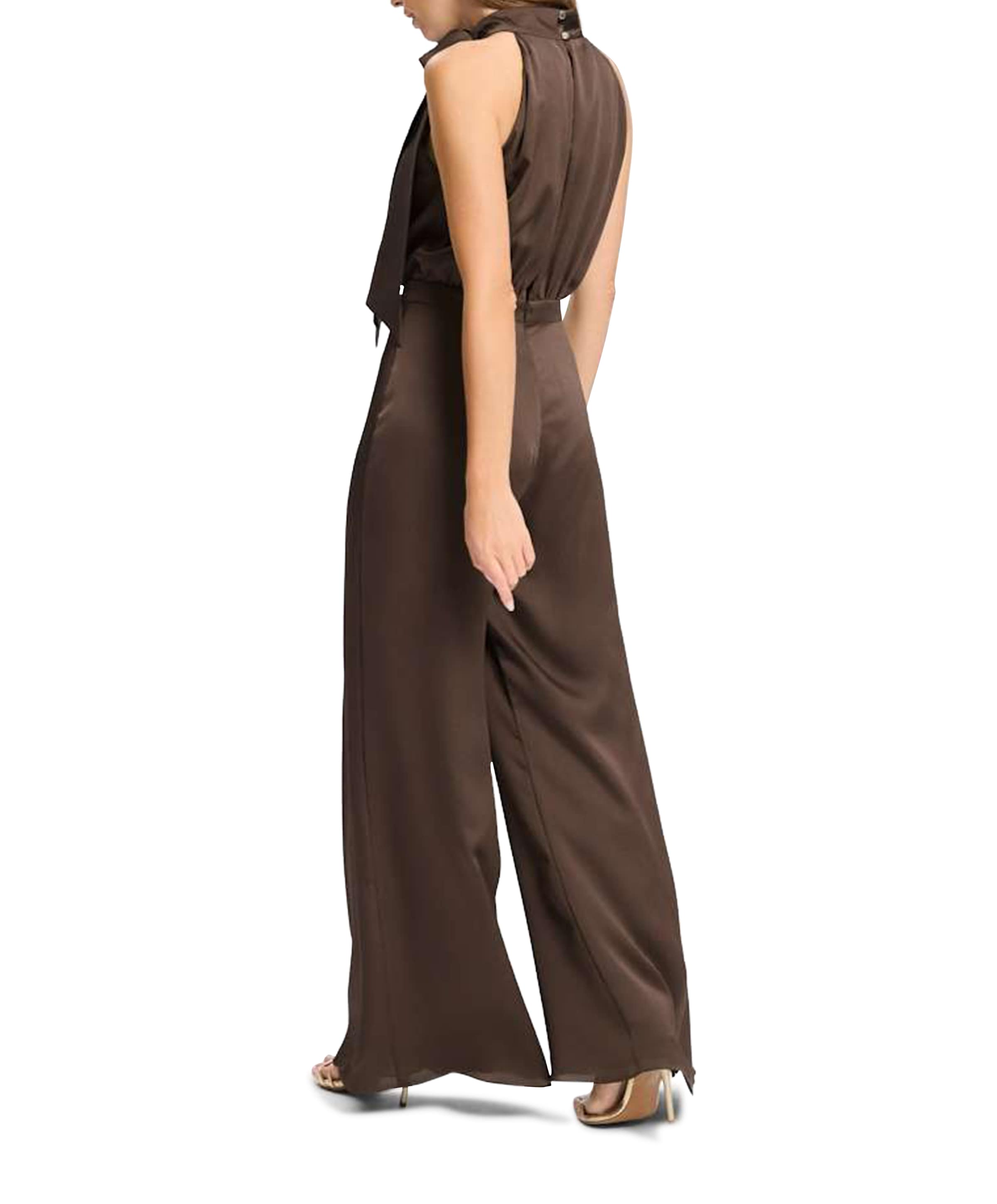 Swing dames jumpsuit bruin