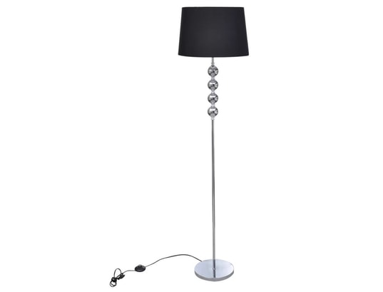 VIDAXL - Lampadaire salon Lampadaire avec support haut décoration à 4 boules noir