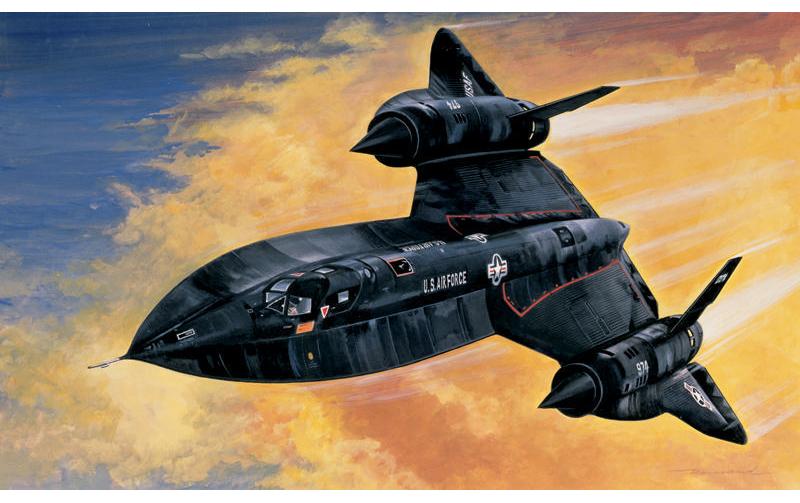 Bausatz Blackbird SR-71 1:72Kunststoff Modellbausatz