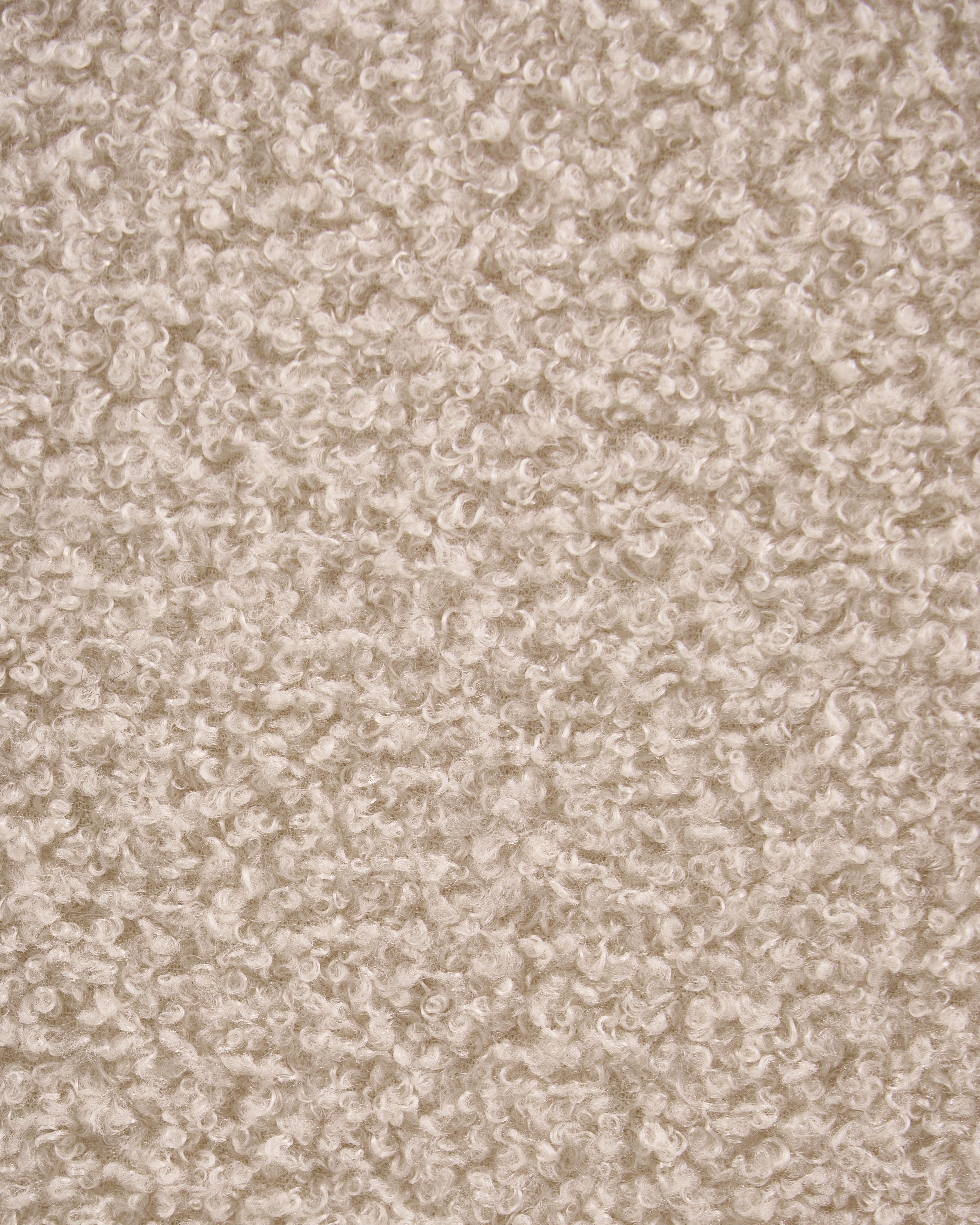 Eetkamerstoel MAGEE Bouclé Lichtbeige