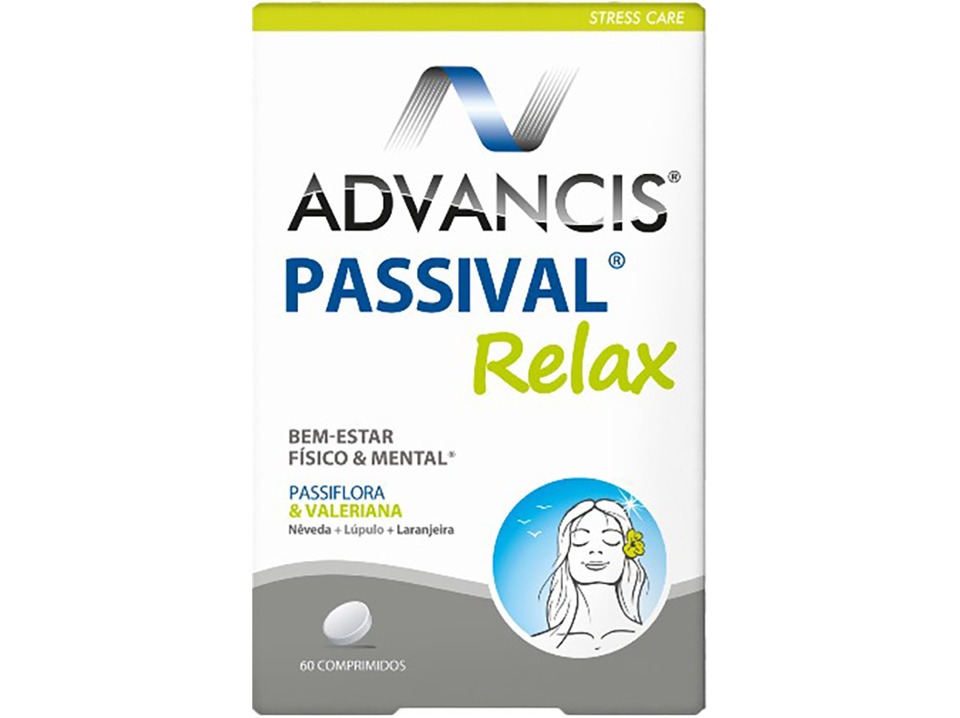 SUPLEMENTO ALIMENTAR ADVANCIS PASSIVAL RELAX 30 COMP