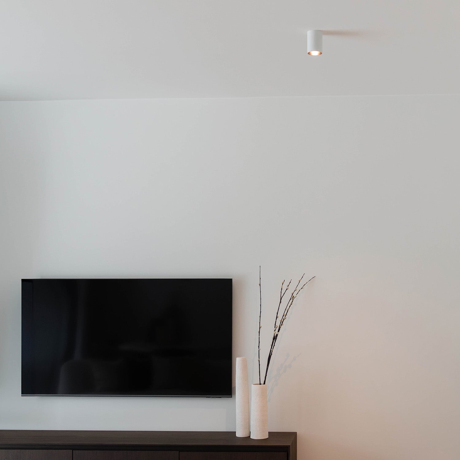 Atmooz Plafondlamp Nuo Fix - Opbouwspot Metaal wit