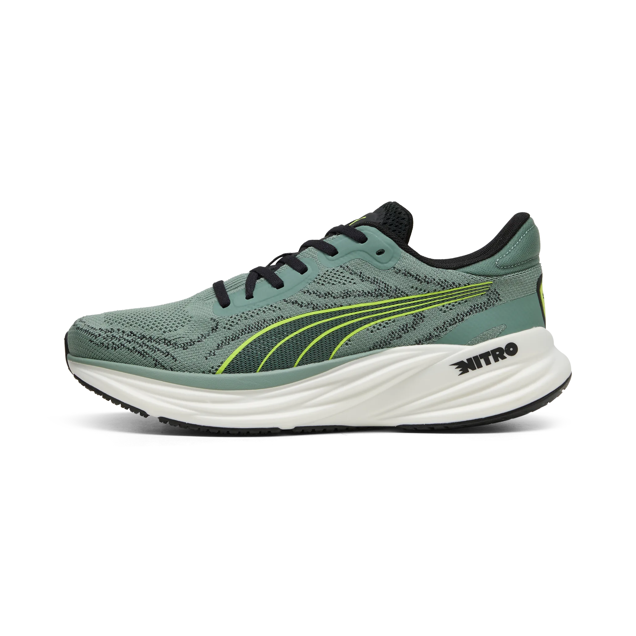 Puma Magnify Nitro 2 Green Moon-yellow Alert