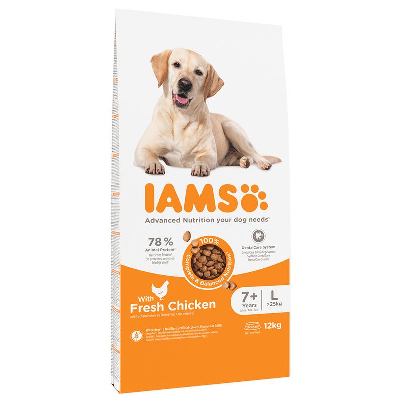 IAMS Advanced Nutrition Senior Large poulet