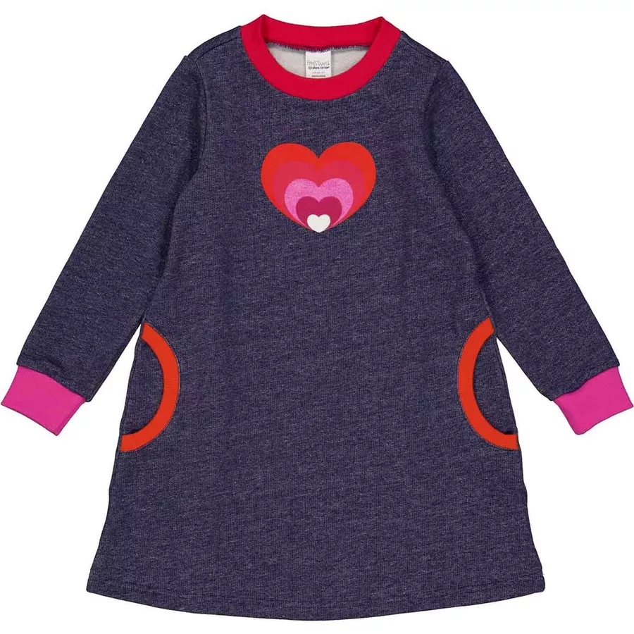 Fred's World Sweatkleid Denimnavy