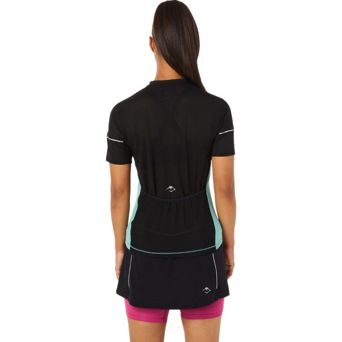 Asics Dame T-shirts Fujitrail Top Grøn