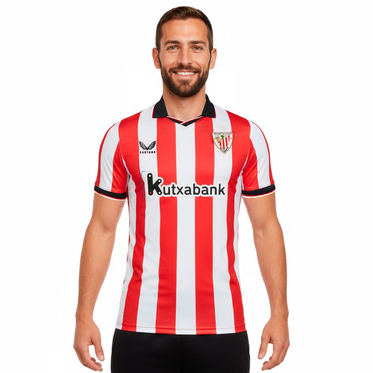 Camisola Castore Athletic Club Bilbao Primeiro Equipamento Authentic 2025-2026