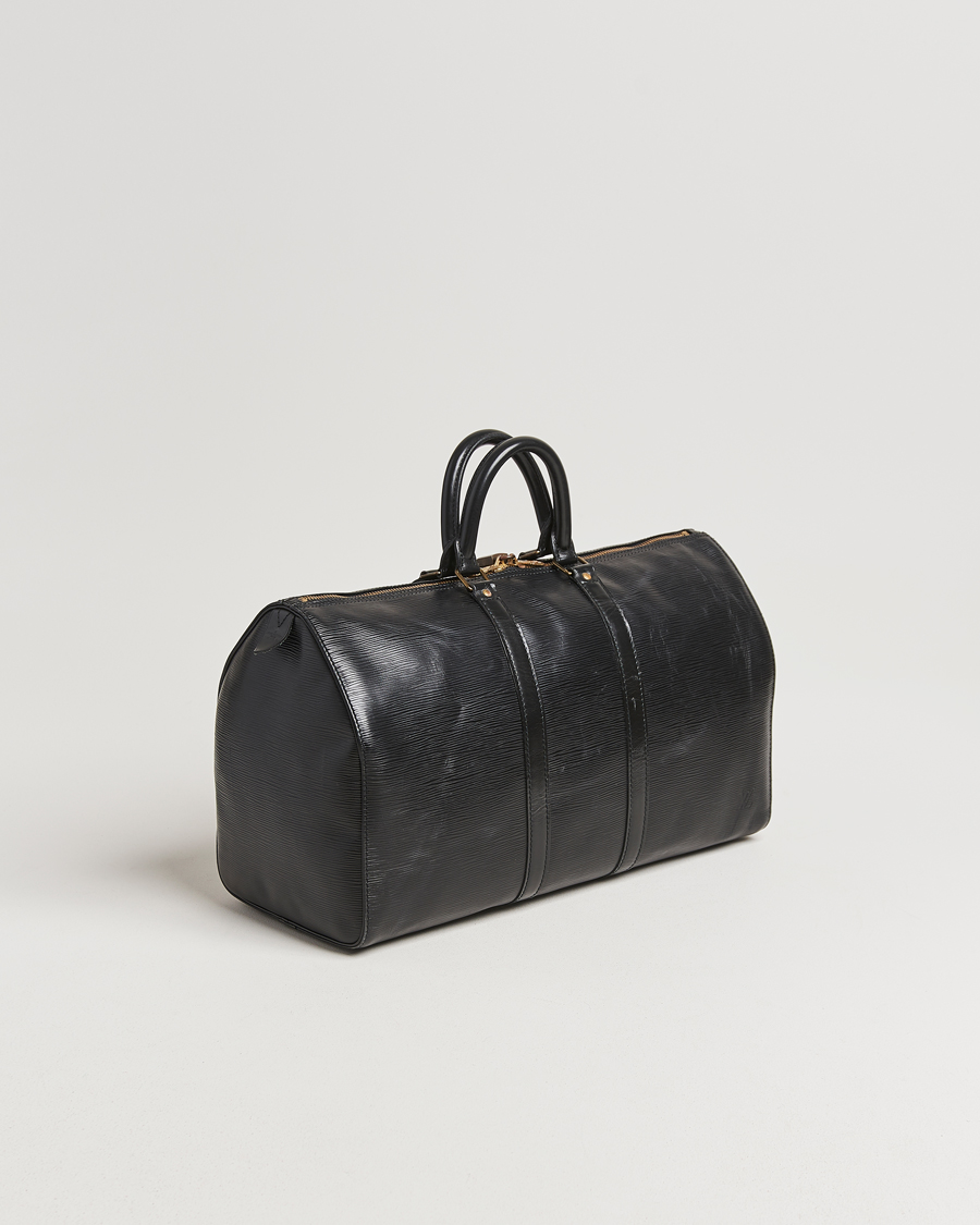 Louis Vuitton Pre-Owned Keepall 45 Epi Leather Black