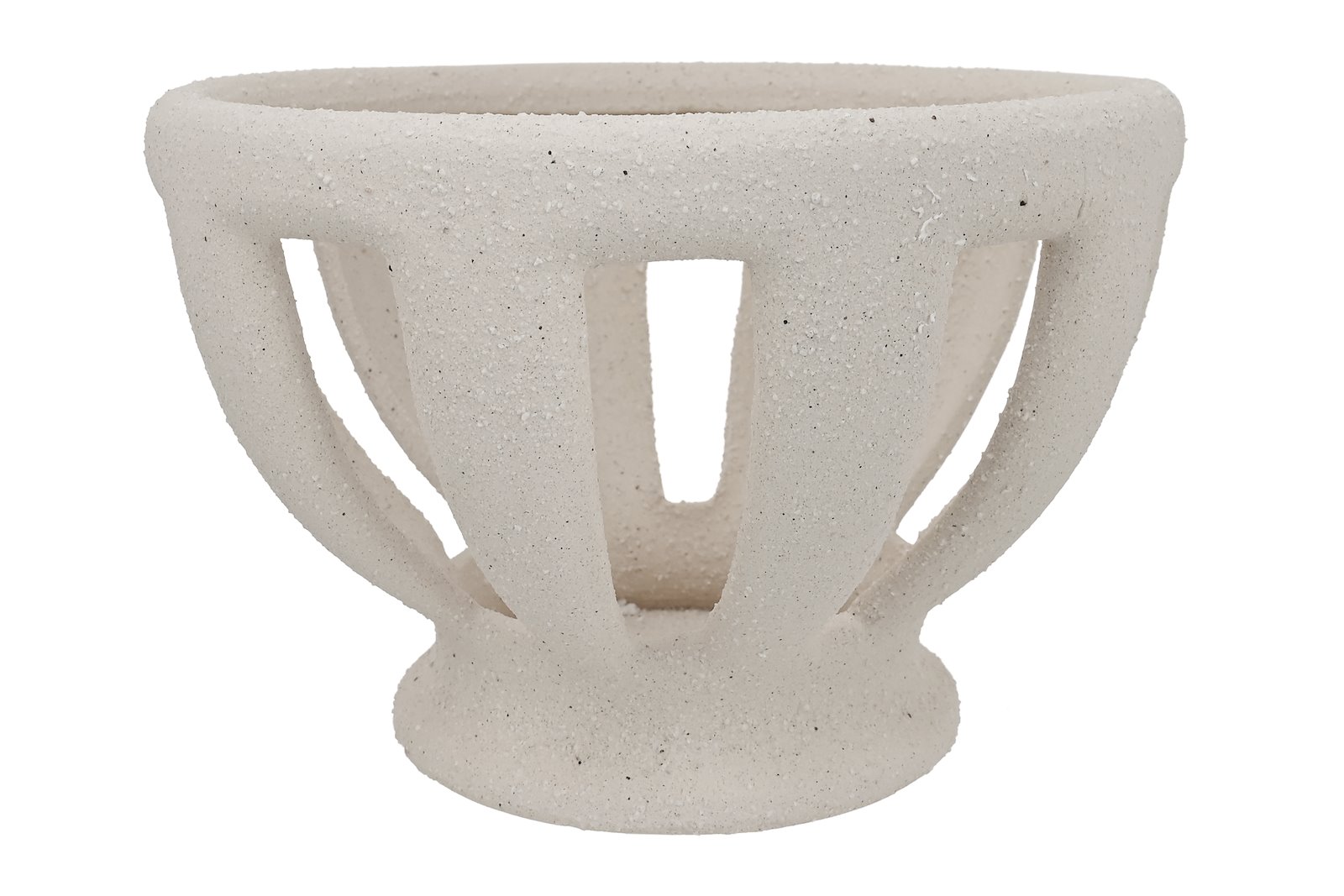 Motif bolle Beige Ø25,5 H16,5 cm