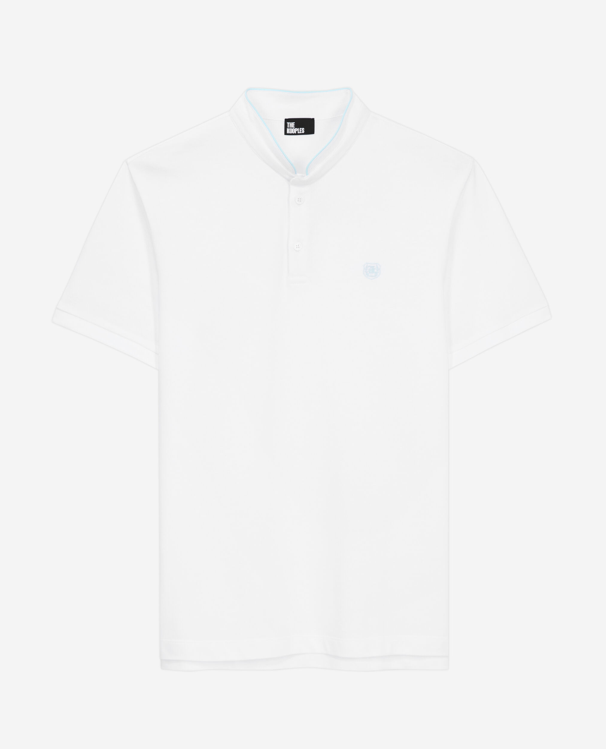 Polo blanc en coton
