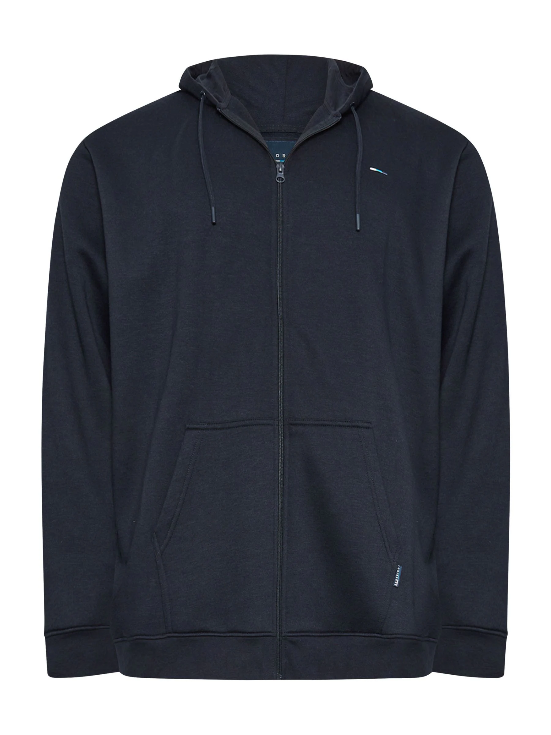 Blauw - BadRhino Big & Tall Essential Zip-Up Hoodie