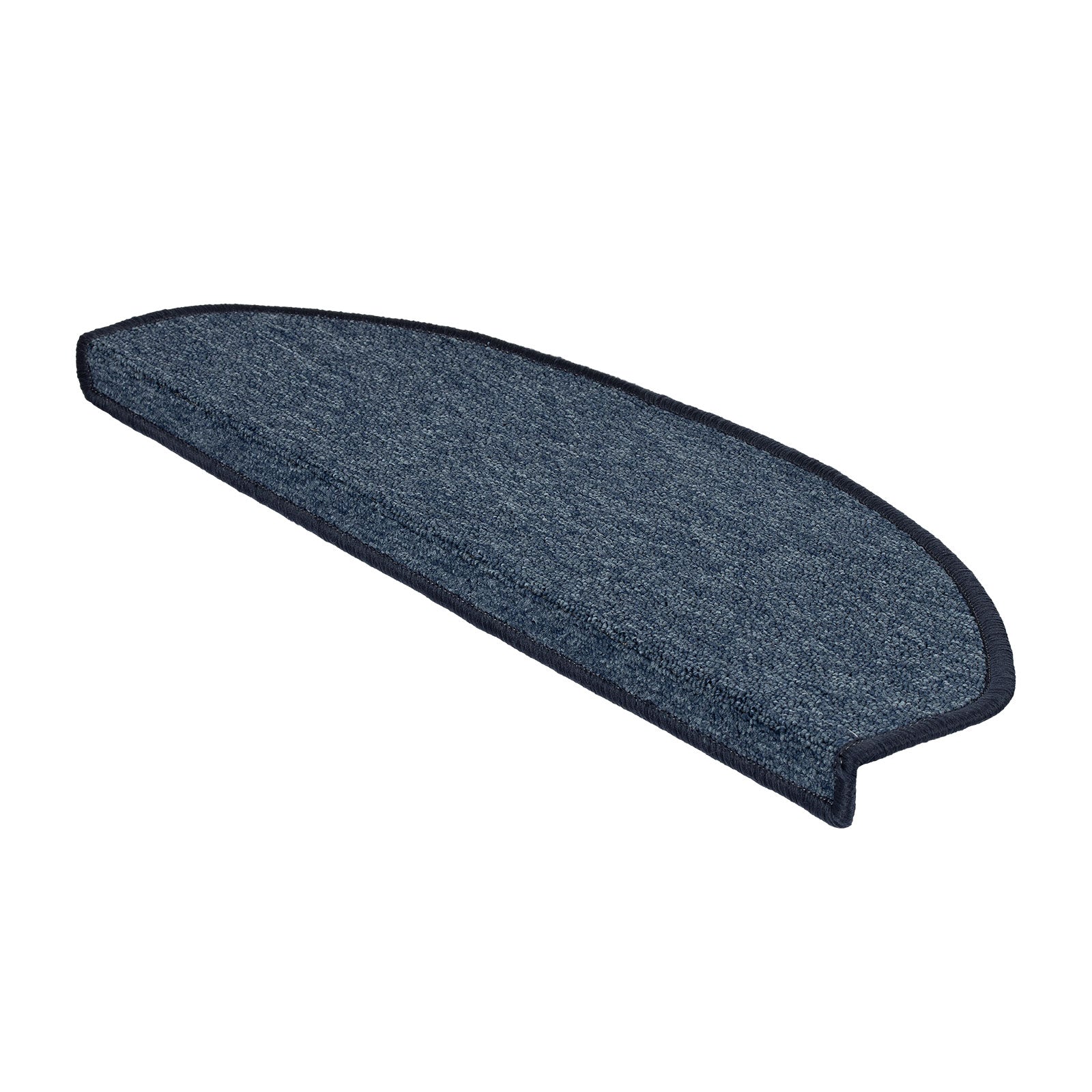 floordirekt Stufenmatten London | Dunkelblau 84 | 19 x 56 cm