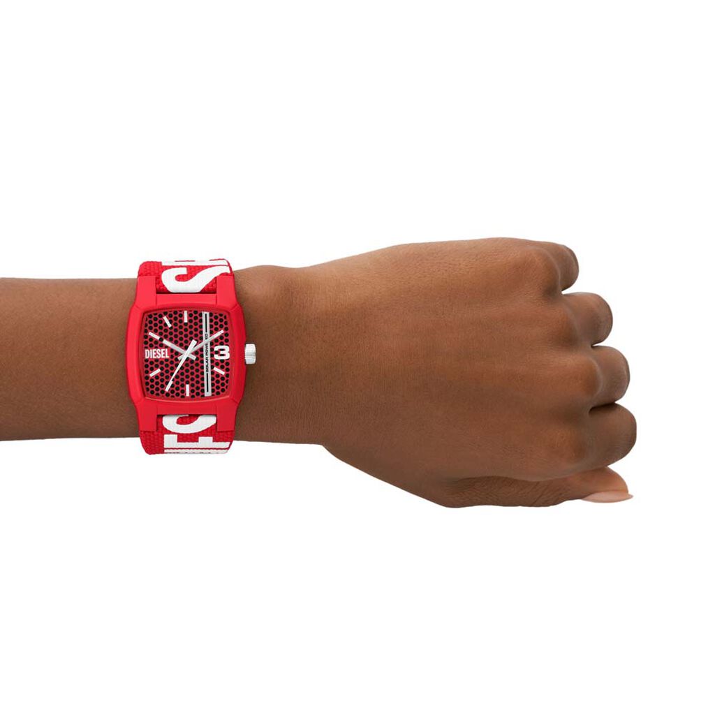 Montre Diesel Fossil Cliffhanger Rouge