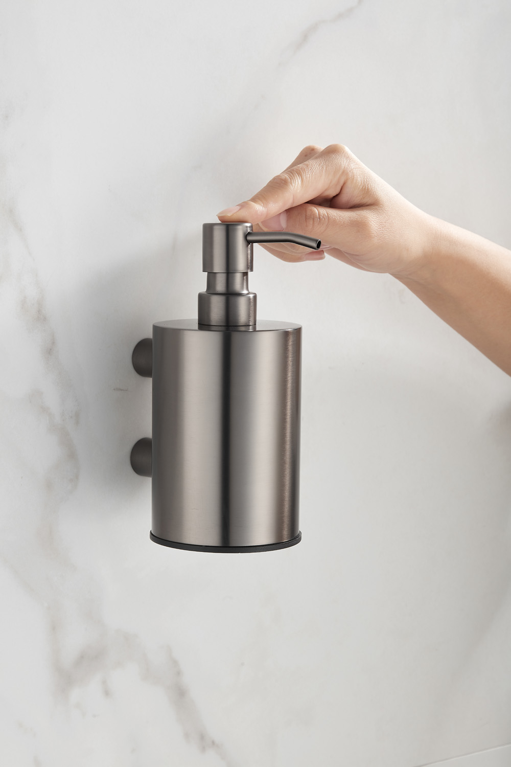 Saniclear Academy zeepdispenser verouderd ijzer - gunmetal