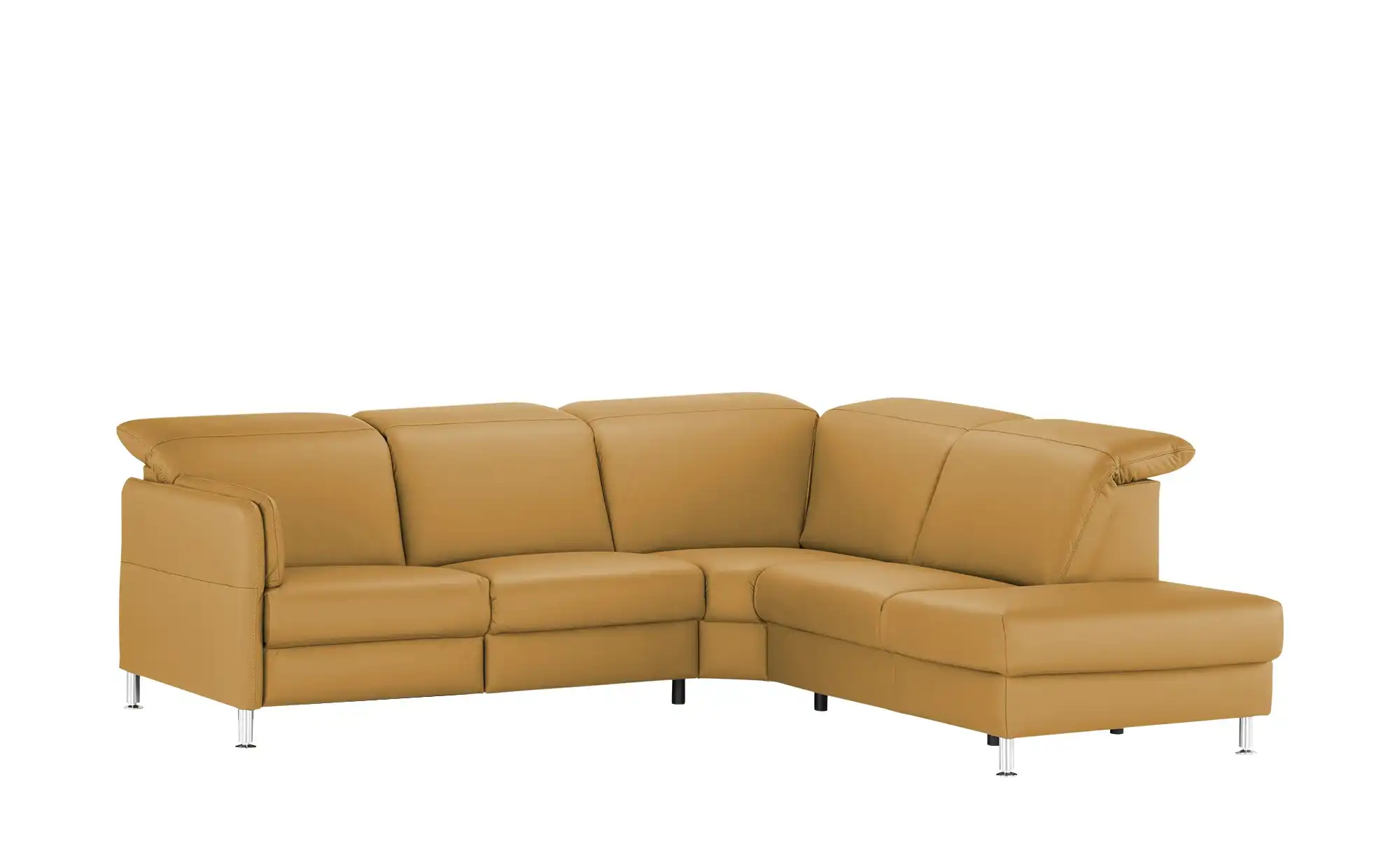 meinSofa Leder-Ecksofa Leon