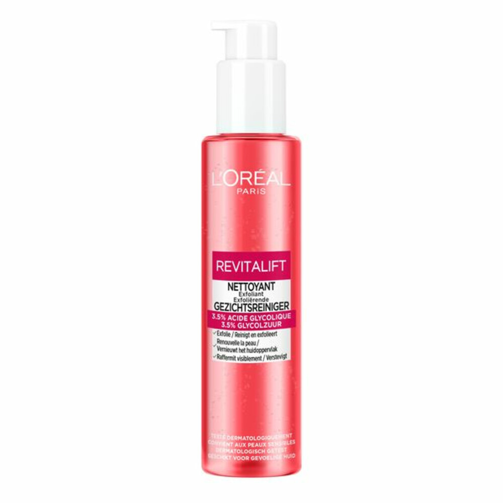 L'Oréal Revitalift Exfolierende Reiniginsgel met Glycolzuur150 ml