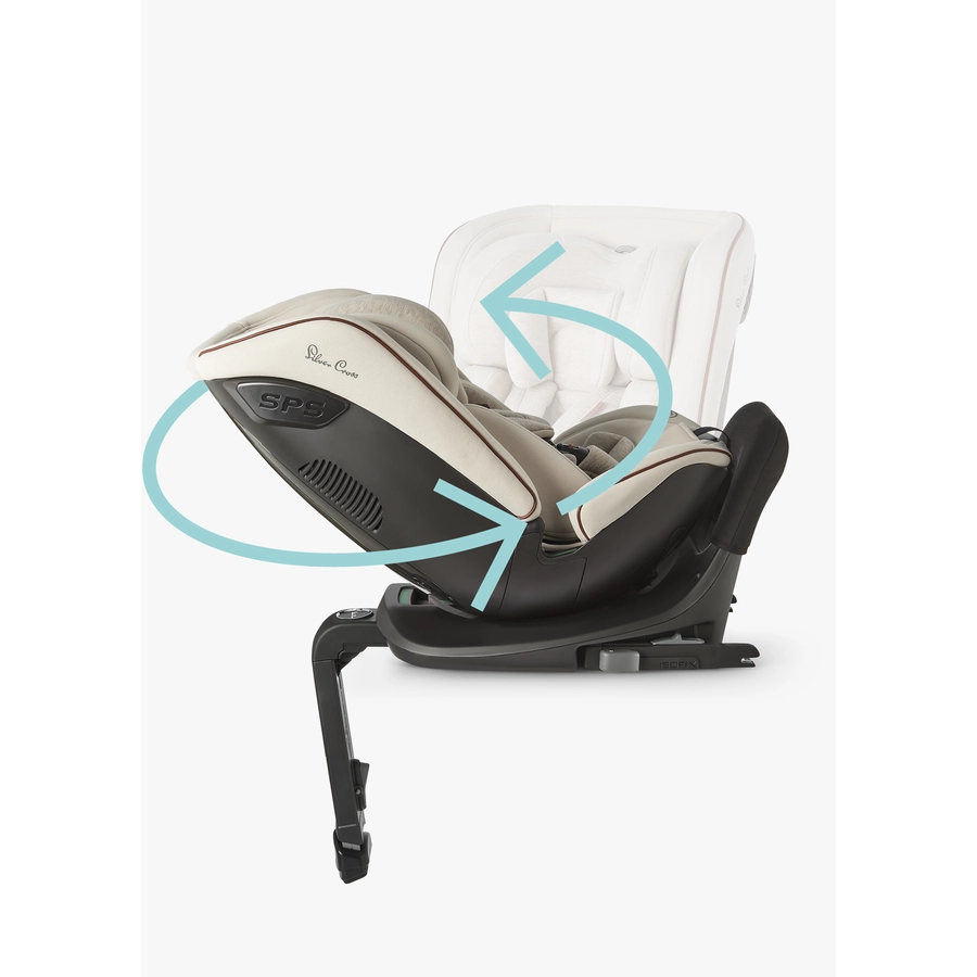 Silver Cross Kindersitz Motion 360° Rotation All-Size Almond