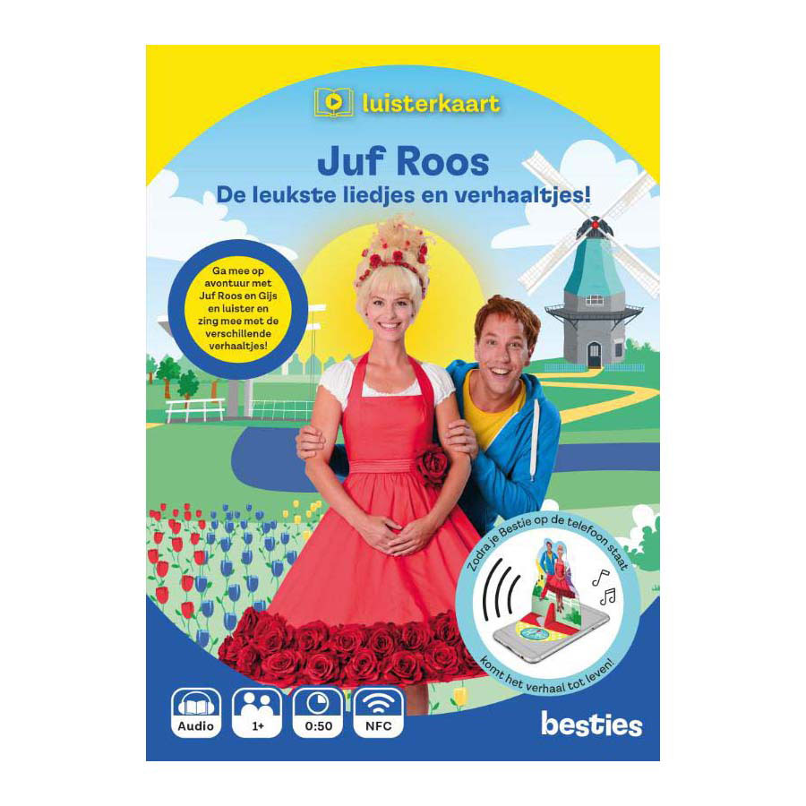 Juf RoosDe leukste liedjes en verhaaltjes Luisterkaart