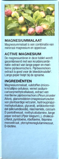New Nordic Active Magnesium Malate 800mg Tabletten 60TB