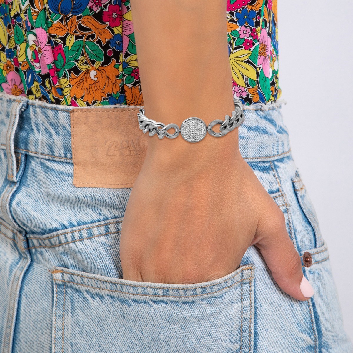 Bracelet SC Crystal orné de Cristaux scintillants