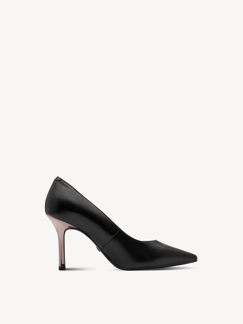 Leren Pumps - zwart