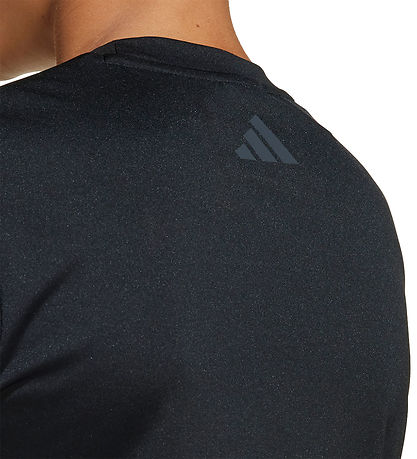 adidas Performance T-Shirt - B Smi - Black/Prloin/Bgelb