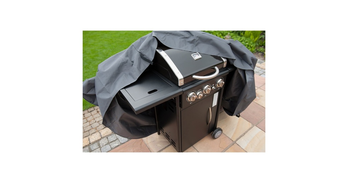 NatureBeschermhoes voor gasbarbecue afdekking  (Zwart, 6030611)