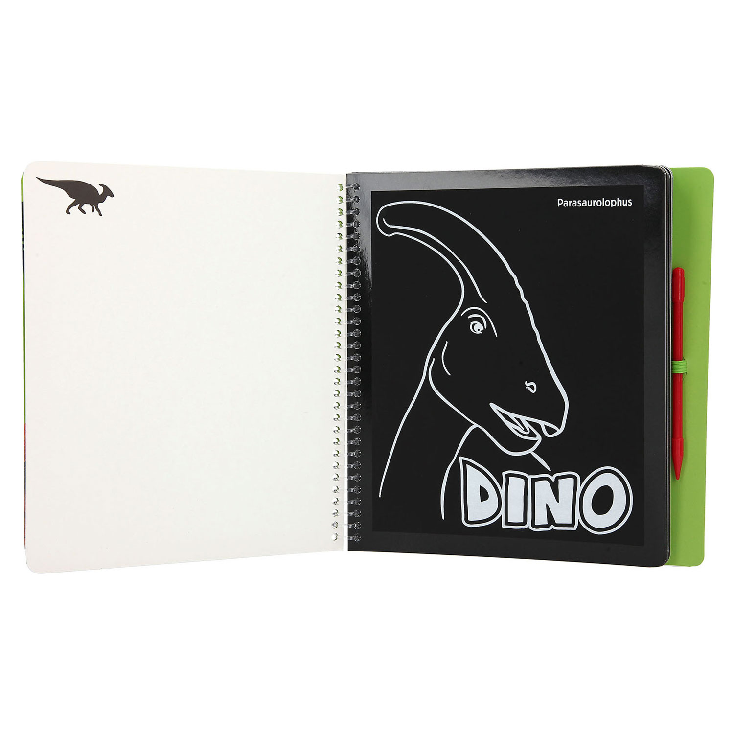 Dino World Magic Scratch Boek