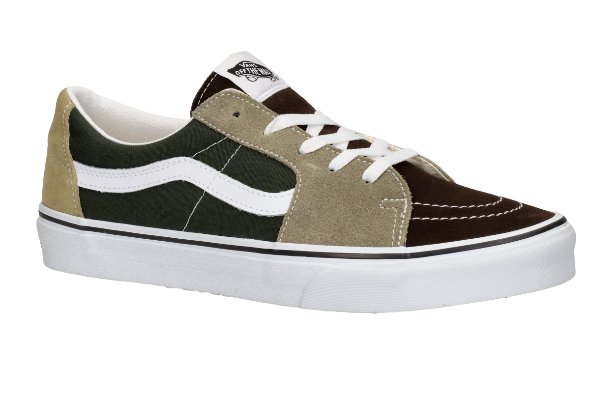 Vans Sk8-Low Schuh (color block demitasse true white)