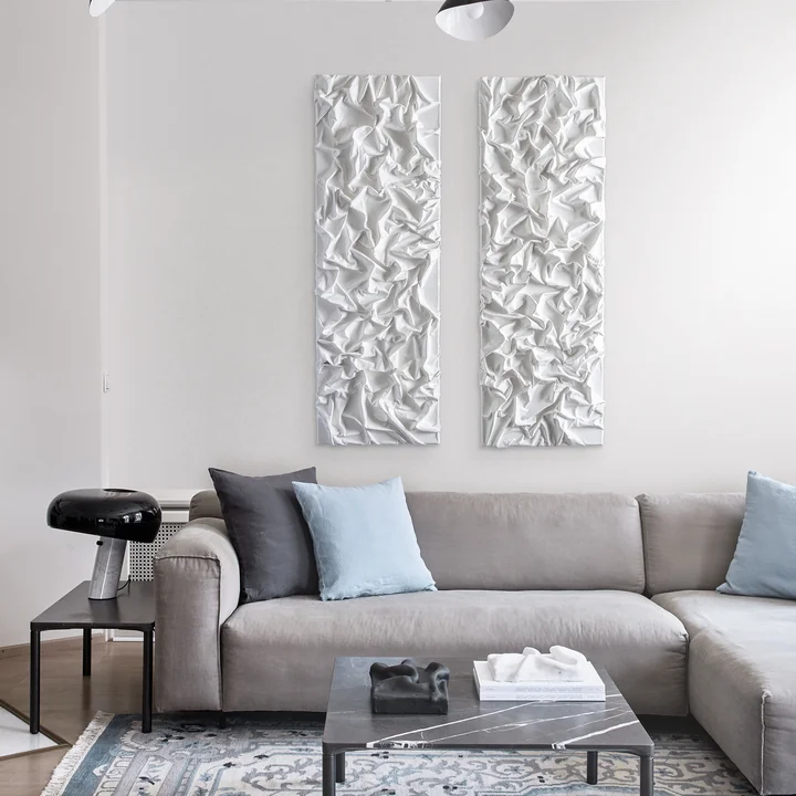 Studio Mykoda - SAHAVA Dune 1 long, 40 x 120 cm, beige hell (2er-Set)