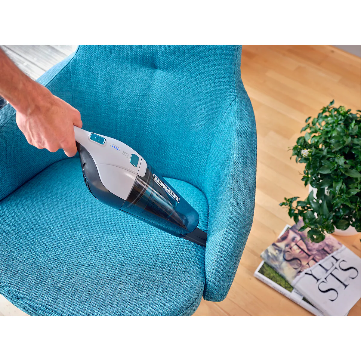 Leifheit Rotaro PowVac2in1 16 Vacuum cleaner White