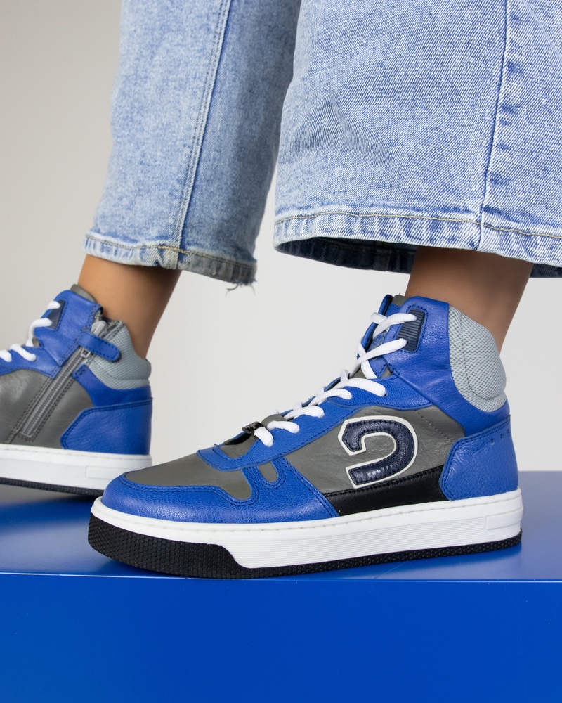 Cruyff Junior Trophy High Hoge sneakers  - blauw