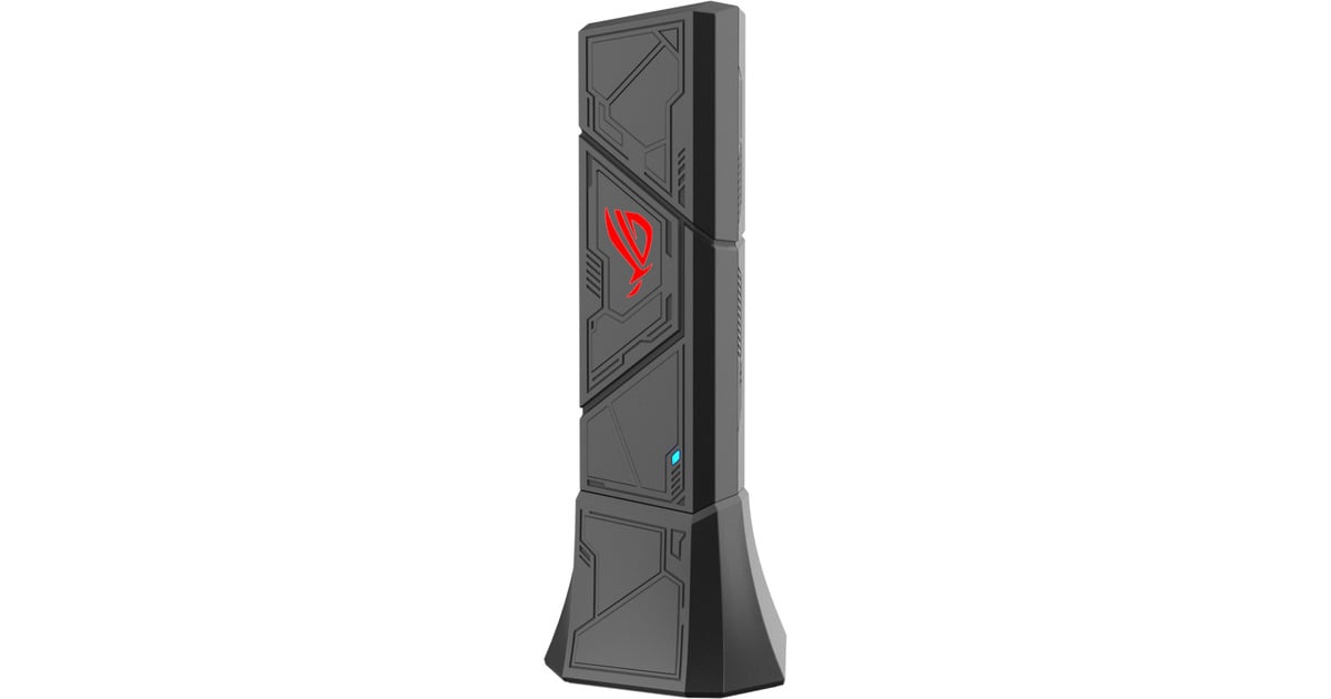 ASUSROG USB-BE92 wlan adapter  (Zwart/rood)