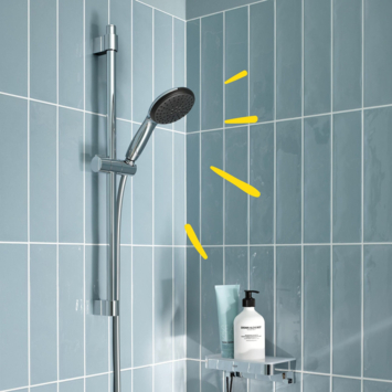 Grohe doucheset Quickfix Vitalio Start 110 - 1 stand chroom